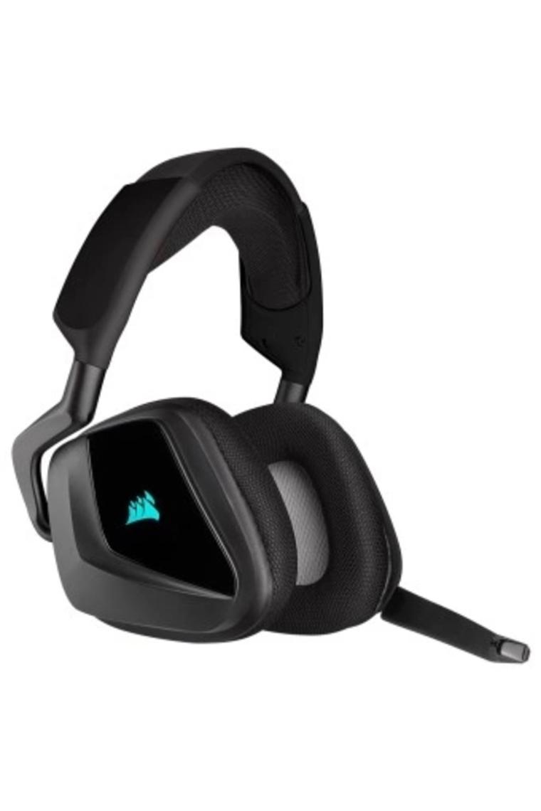 Corsair Void RGB Elite Wireless Premium 7.1 CA-9011201-EU Mikrofonlu Kulak Üstü Oyuncu Kulaklığı Siyah