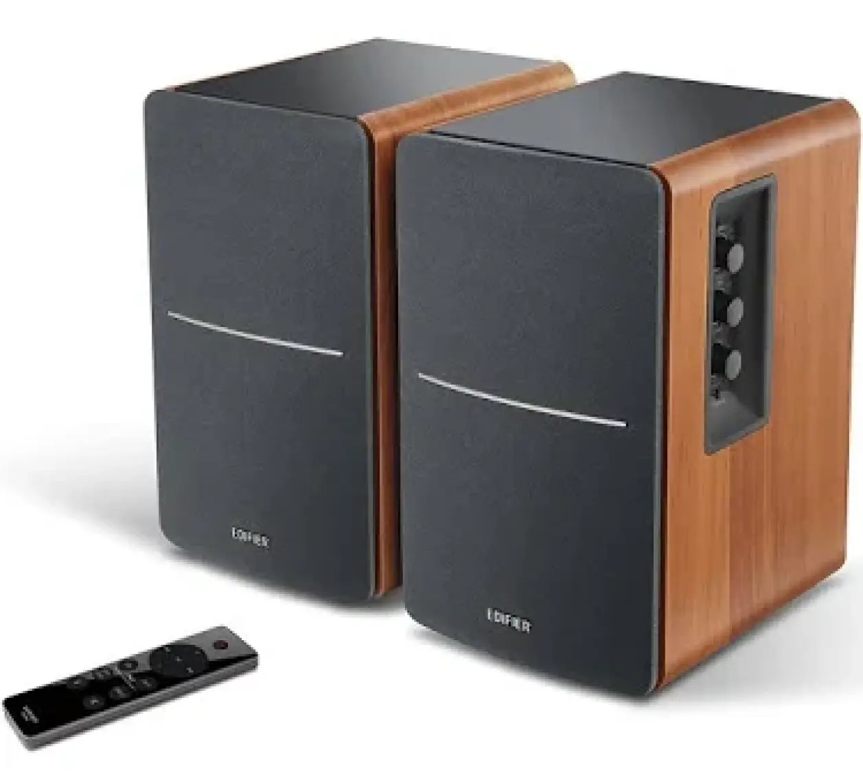 Edifier R1280DBs Subwoofer Çıkışlı, Optik Girişli 4'' Bass Ünitesi Multi-Media 2.0 Aktif Bluetooth V.5.0 Hoparlör 42W RMS