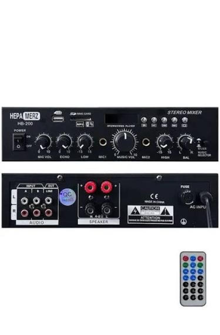 Lastvoice Ekonomi Wall Paket-4W Anfi ve Duvar Hoparlörü Seti (1 ANFİ + 4 HOPARLÖR)