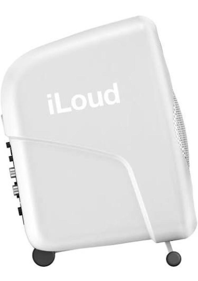 IK Multimedia iLoud Micro Monitor White Yakın Alan Stüdyo Monitörü - Bluetooth Özellikli