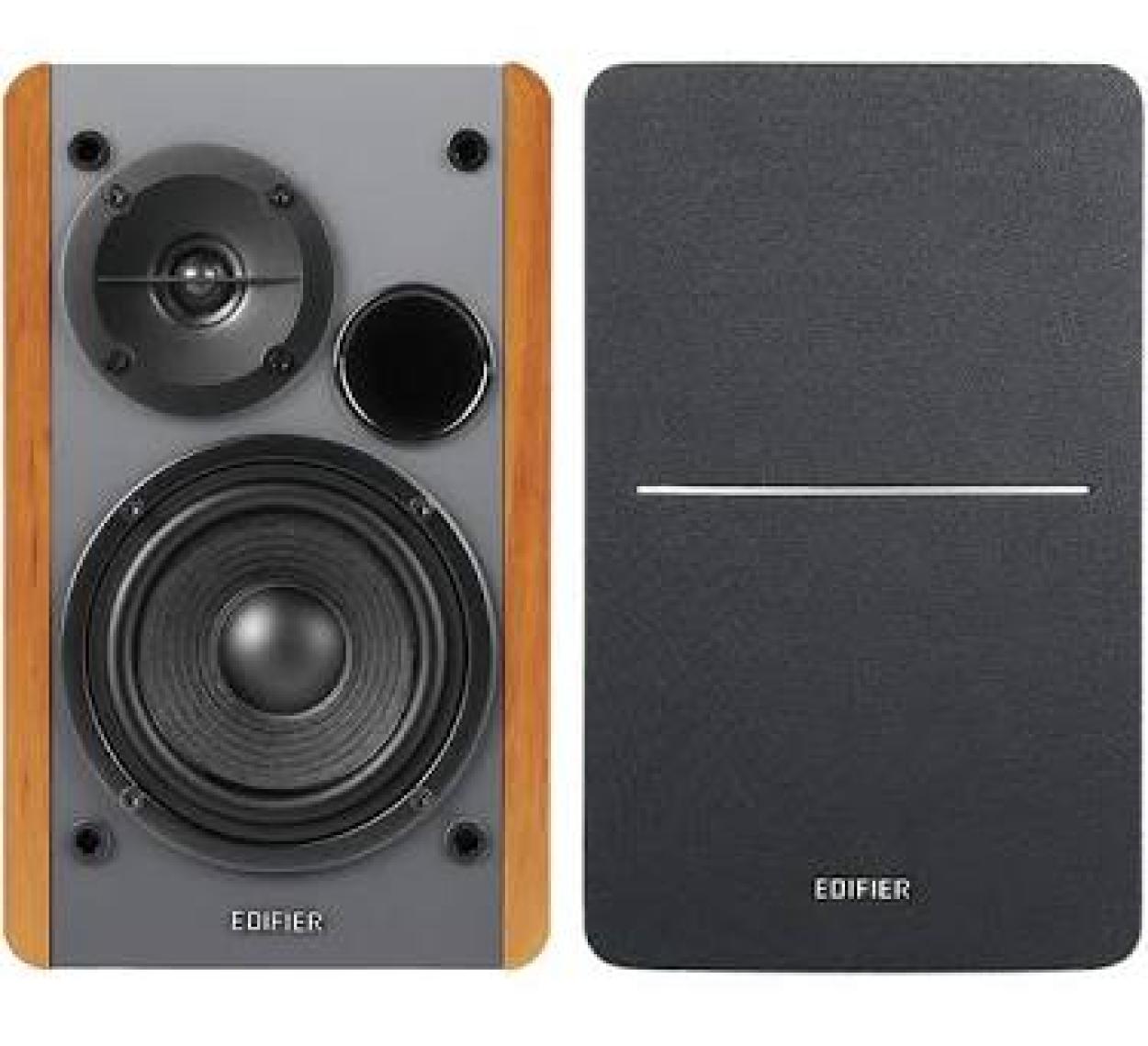 Edifier R1280DBs Subwoofer Çıkışlı, Optik Girişli 4'' Bass Ünitesi Multi-Media 2.0 Aktif Bluetooth V.5.0 Hoparlör 42W RMS