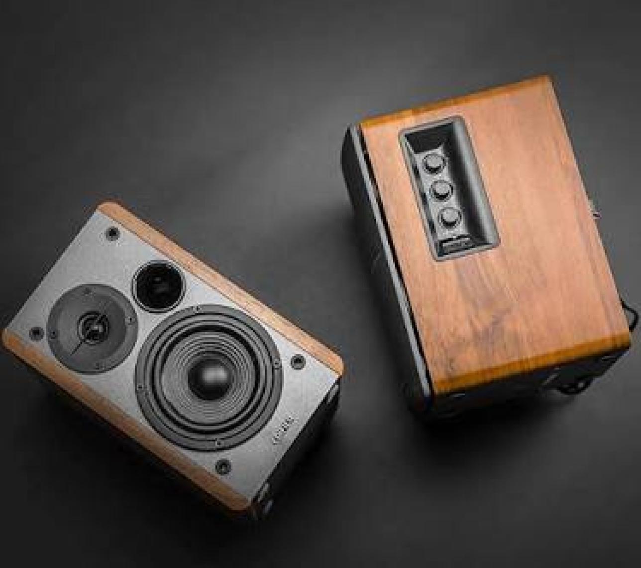 Edifier R1280DBs Subwoofer Çıkışlı, Optik Girişli 4'' Bass Ünitesi Multi-Media 2.0 Aktif Bluetooth V.5.0 Hoparlör 42W RMS