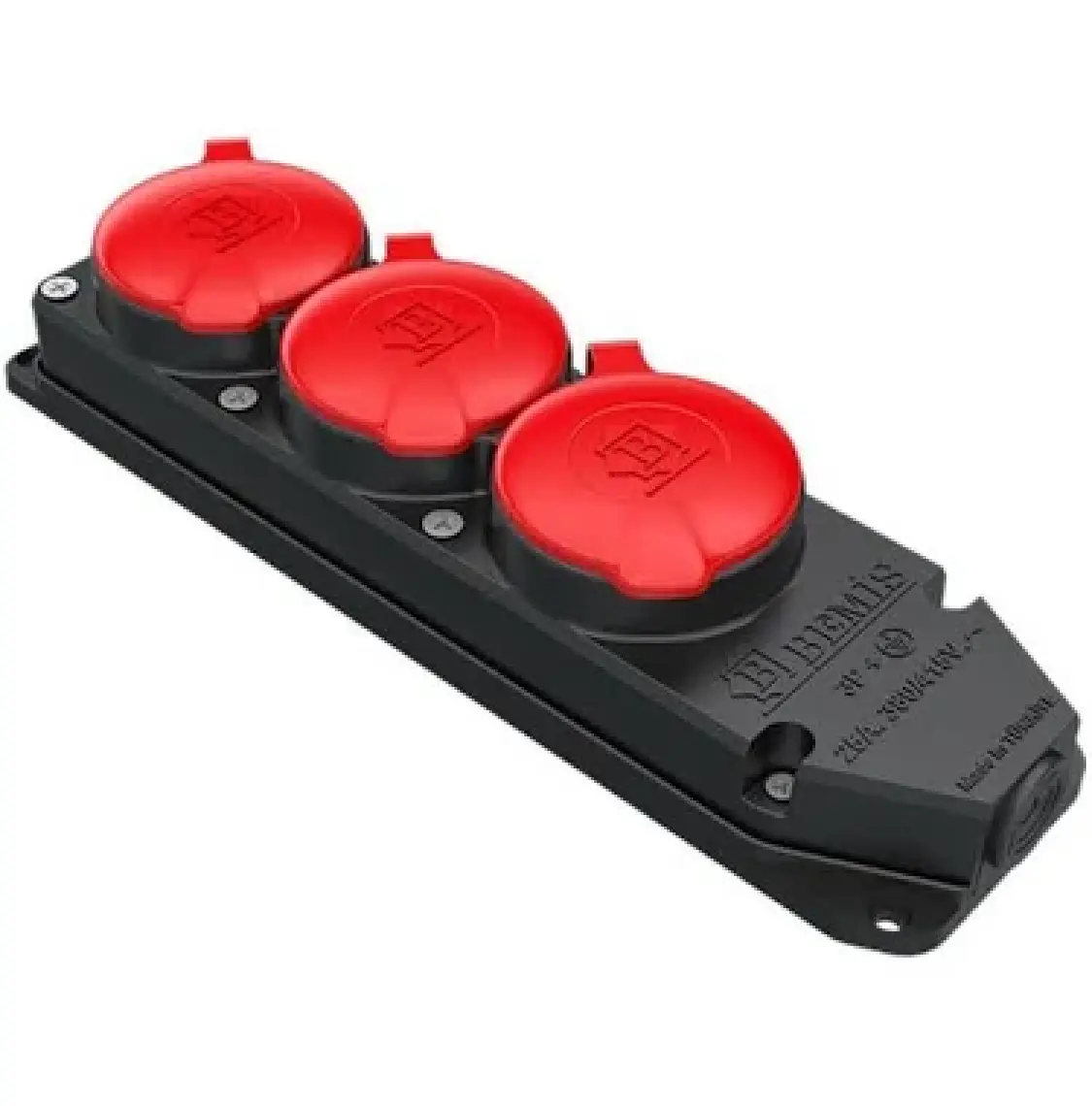 Bemis Kauçuk Üçlü 3X25 A. Trifaze Grup Priz