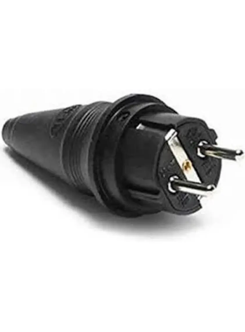 Schneider Electric 3201-301-0300 1x16A Kauçuk Düz Fiş