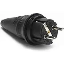 Schneider Electric 3201-301-0300 1x16A Kauçuk Düz Fiş