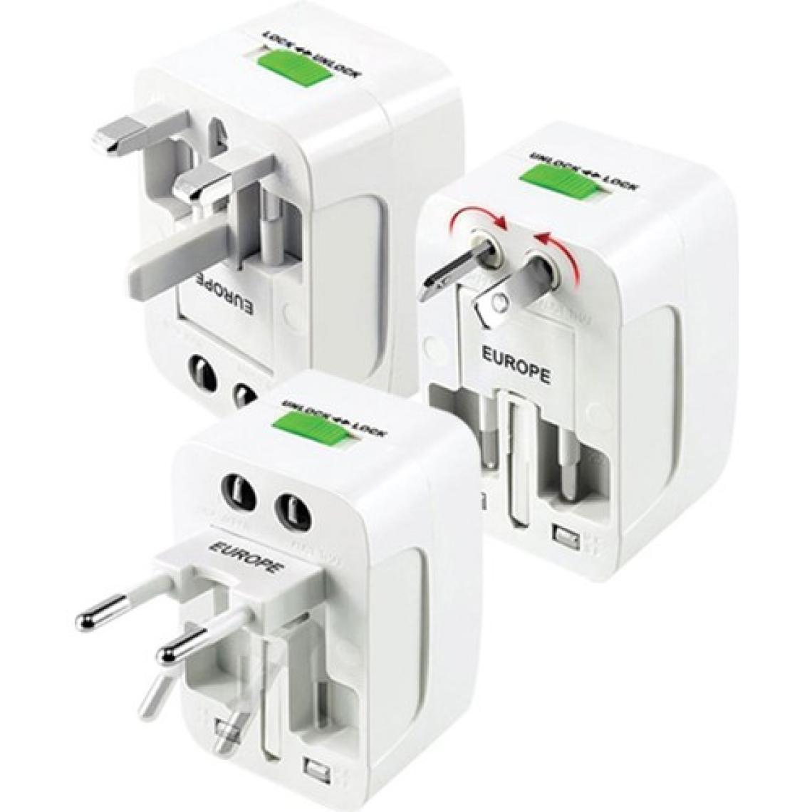 Powermaster PM-2886 Universal Çoklu Priz Çevirici Seyahat Adaptörü