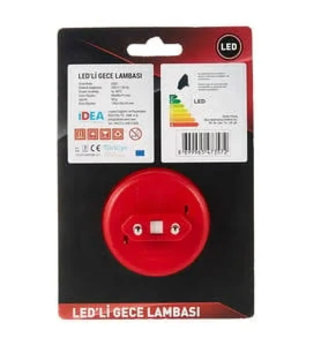 Disney Cars 6301 Kare LED Gece Lambası