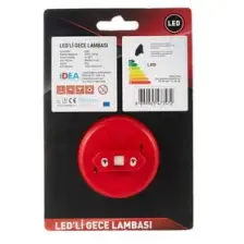 Disney Cars 6301 Kare LED Gece Lambası
