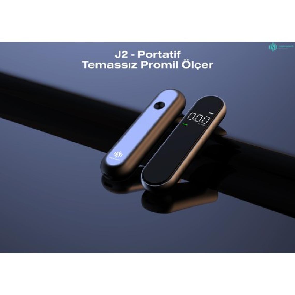 Laphrotech J2 Yeni Promil Ölçer Portatif Temassız Tasarım Dijital LCD Promil Ölçer Alkolmetre Alkol Ölçüm Cihazı