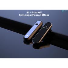 Laphrotech J2 Yeni Promil Ölçer Portatif Temassız Tasarım Dijital LCD Promil Ölçer Alkolmetre Alkol Ölçüm Cihazı