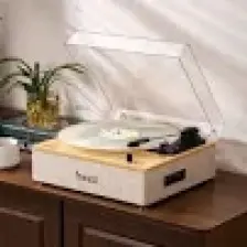 Dahili Hoparlörlü Pikap Müzik Kutusu Usb+Rca+Bluetooth FR-P1990 Velura