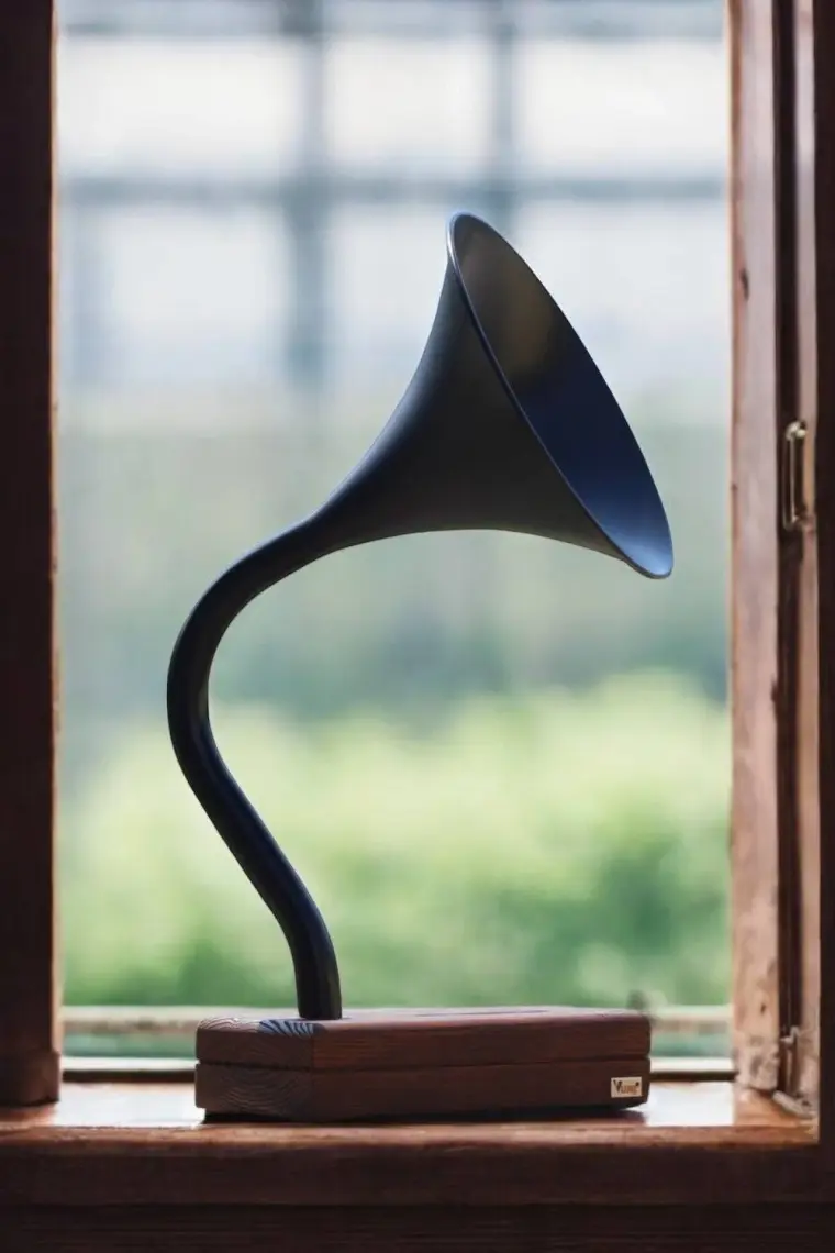 Vune Concept Deju Akustik Gramofon - Siyah