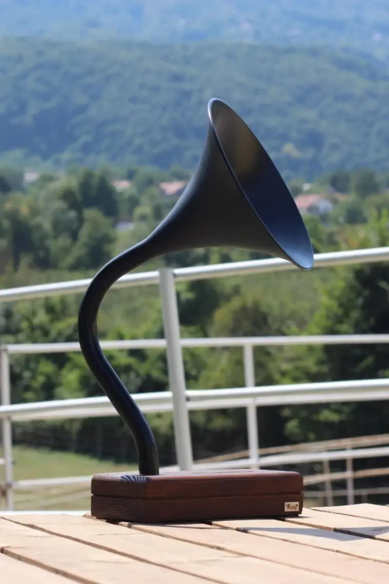 Vune Concept Deju Akustik Gramofon - Siyah