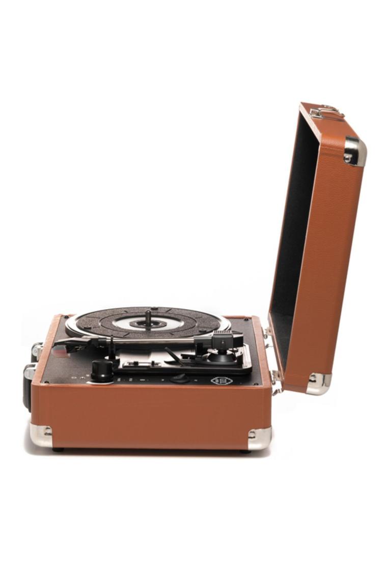 GDL Retro Plak Çalar T317B - Pro (Kahve-Bluetooth-Şarjlı)
