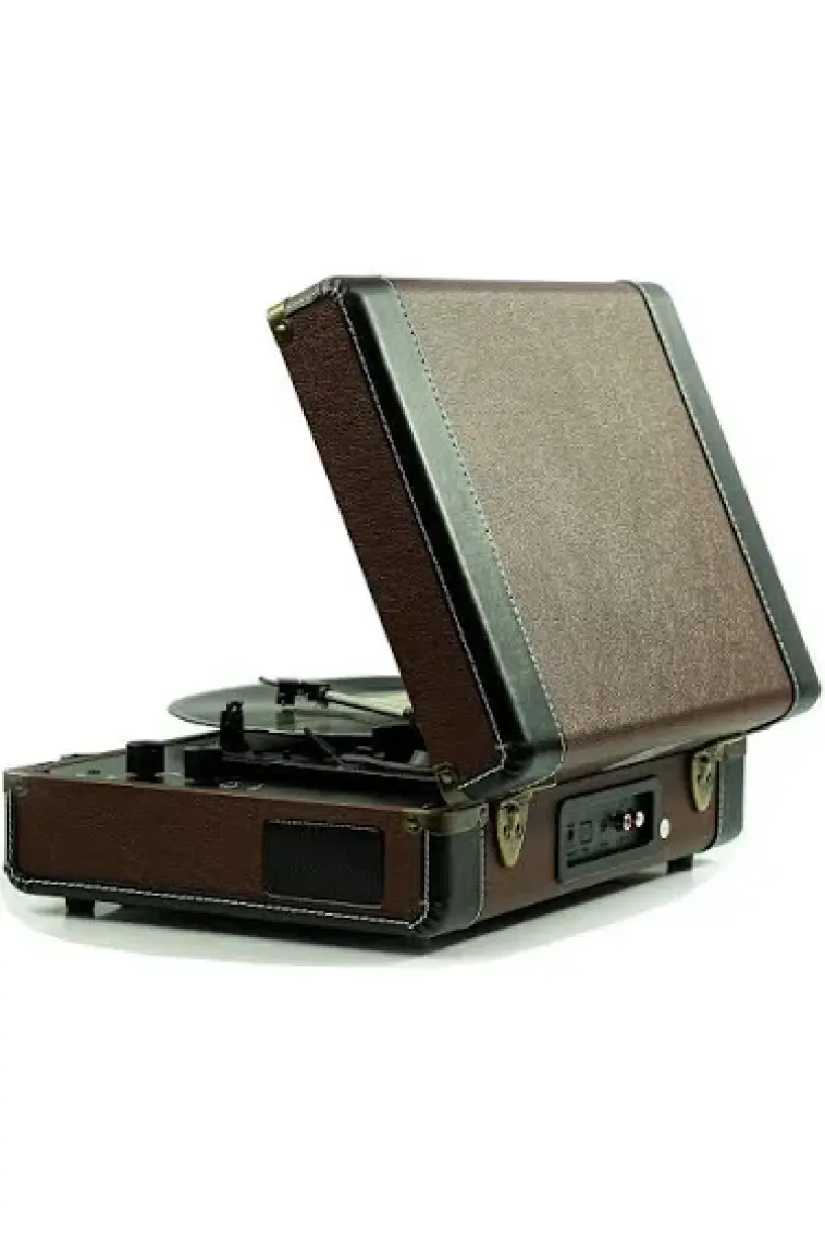 Midex Mtx-101BN Nostaljik Retro Pikap Plak Çalar Şarjlı ve Bluetooth'lu