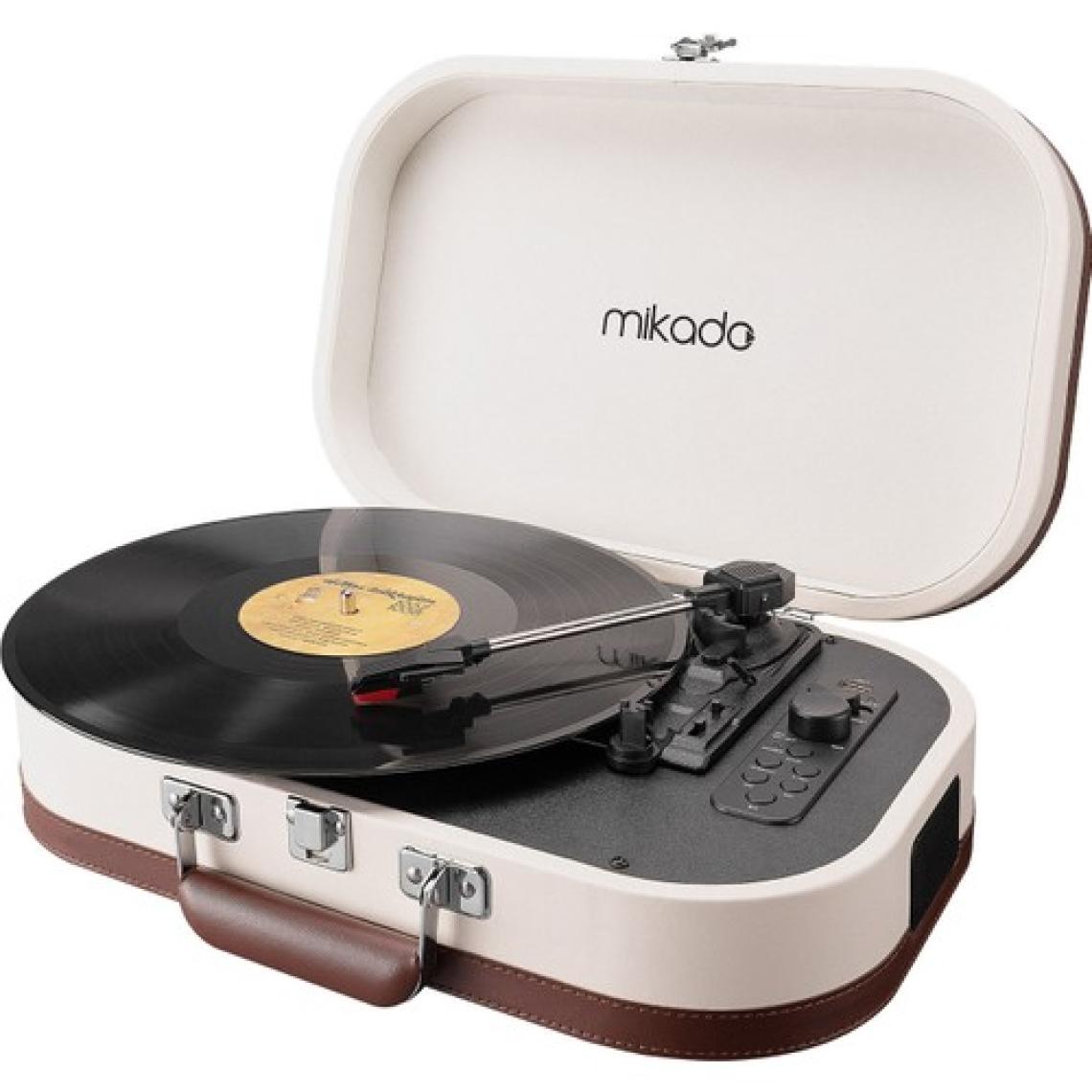 Mikado Nostalgia MN-101 Pikap Fil dişi Usb+RCA+Bluetooth Destekli Müzik Kutusu