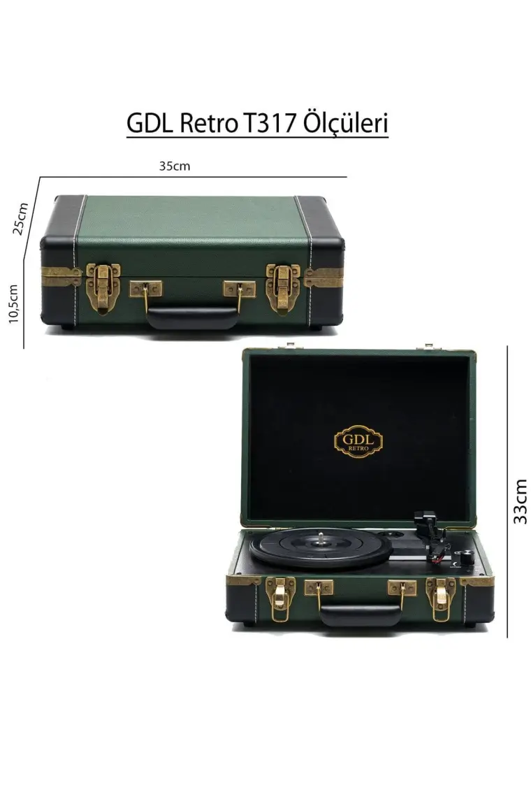 Gdl Retro Çanta Pikap T317B (Bluetooth Şarjlı) - Elite