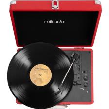 Mikado Nostalgia MN-P317 Kırmızı Turntable + Rca + Bluetooth Destekli Pikap