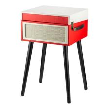 Ktools Long Play Retro Kırmızı Pikap