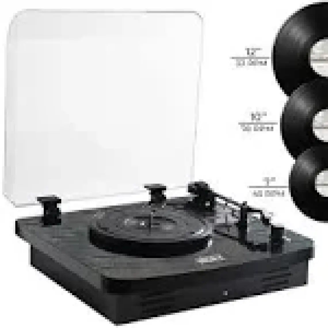 Midex Mtx-356 Nostaljik Pikap Plak Çalar (Şarjlı Bluetooth Aux Hoparlörlü 3 Devir) İğne Dahil