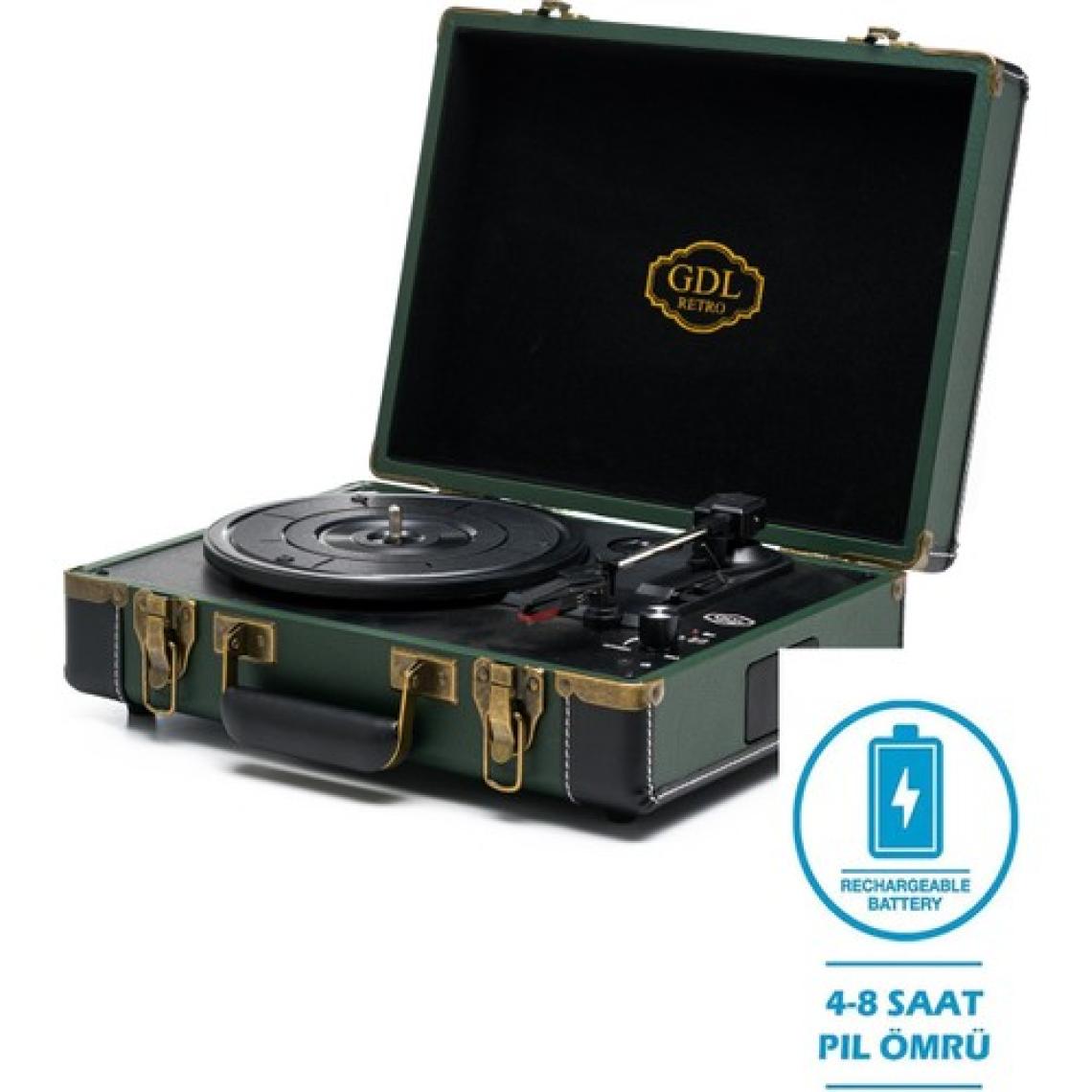 Gdl Retro Çanta Pikap T317B (Bluetooth Şarjlı) - Elite