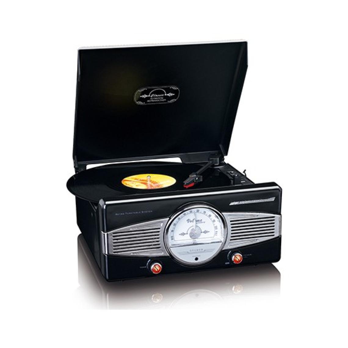 Lenco Classic Phono TT-27 BK Dahili Hoparlörlü Retro Pikap Plak Çalar (Siyah)