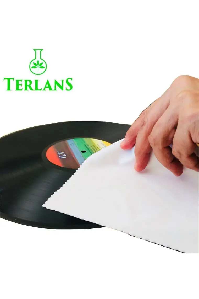 Terlans Retro Plak ve Iğne Temizleme Bakım Seti  (Gramofon Pikap - Plak Çalar) Vinyl Record - Stylus Cleaner