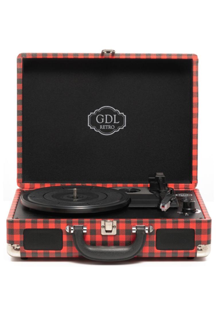 GDL Retro Plak Çalar T317B - Pro (KS-Bluetooth-Şarjlı)