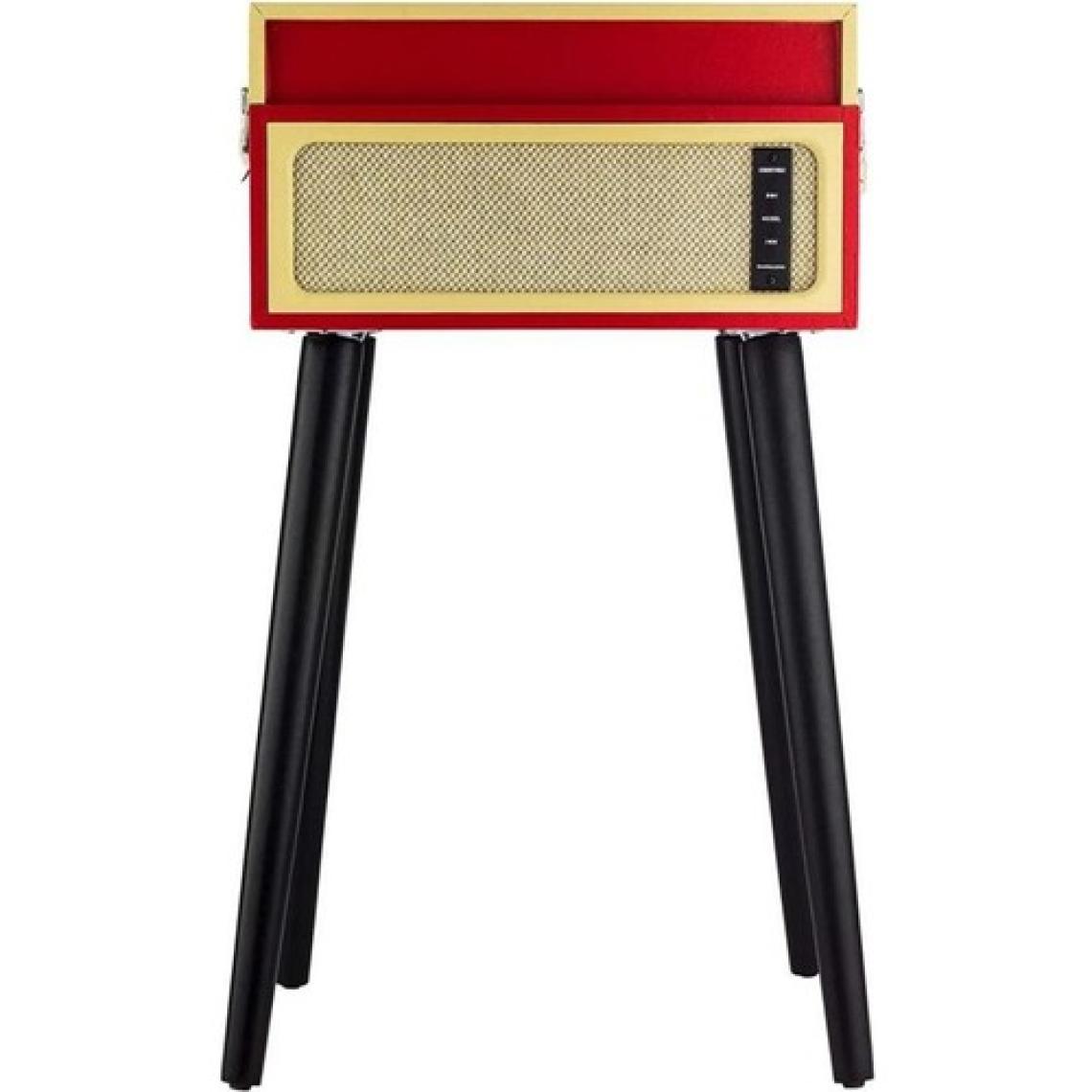Ktools Retro K216 Bluetooth Nostaljik Ayaklı Kırmızı Pikap