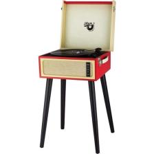Ktools Retro K216 Bluetooth Nostaljik Ayaklı Kırmızı Pikap