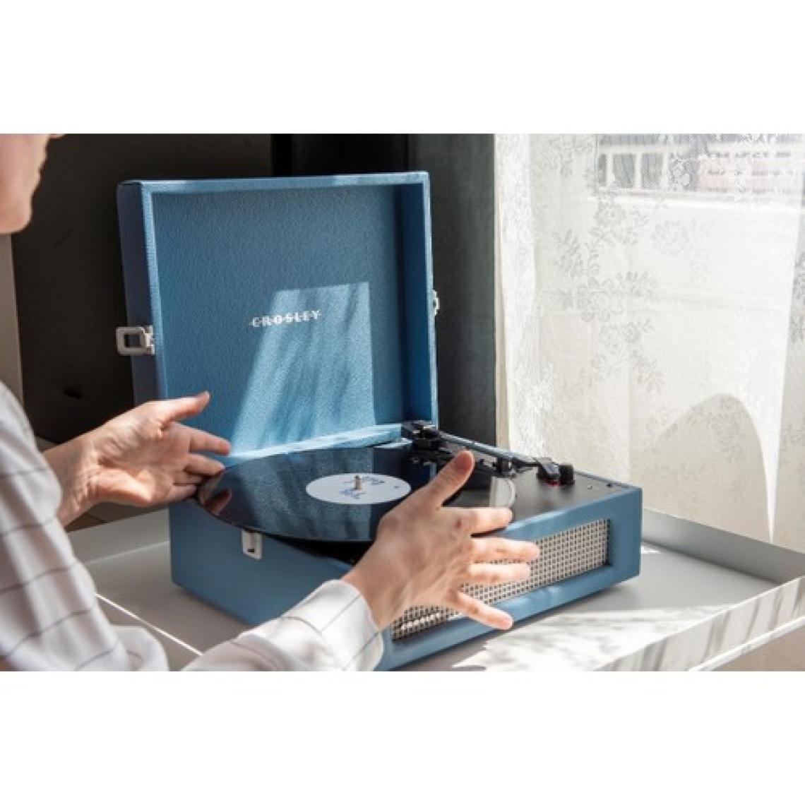 Crosley Voyager 2-Way Açık Mavi Bluetooth Pikap