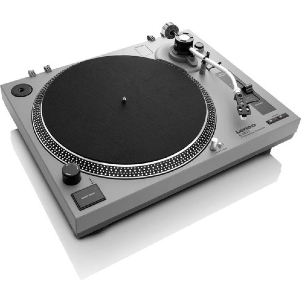 Lenco L-3810 Gy Usbli MP3E Kayıt Özellikli Pikap Plak Çalar Gri