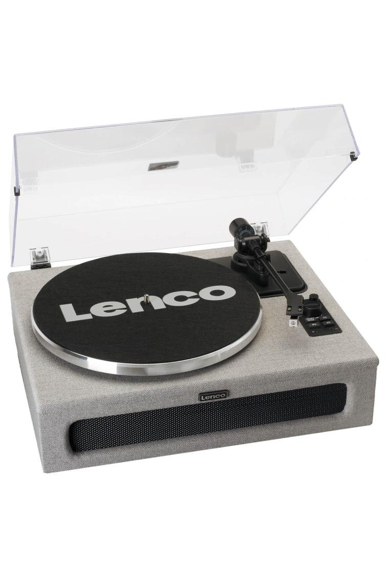 Lenco LS-440 Gy Gri 4 Hoparlörlü Bluetoothlu Pikap Plak Çalar