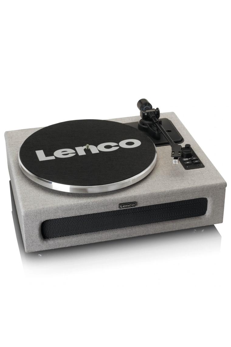 Lenco LS-440 Gy Gri 4 Hoparlörlü Bluetoothlu Pikap Plak Çalar