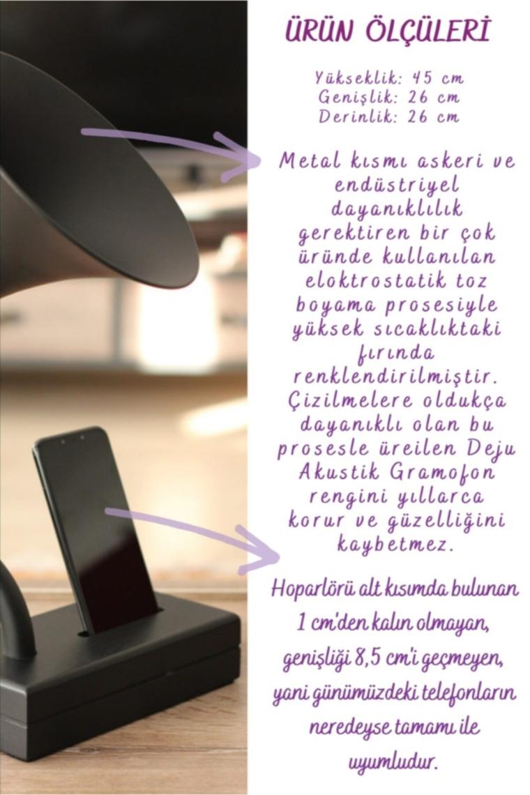 Vune Concept Deju Raven Akustik Gramofon