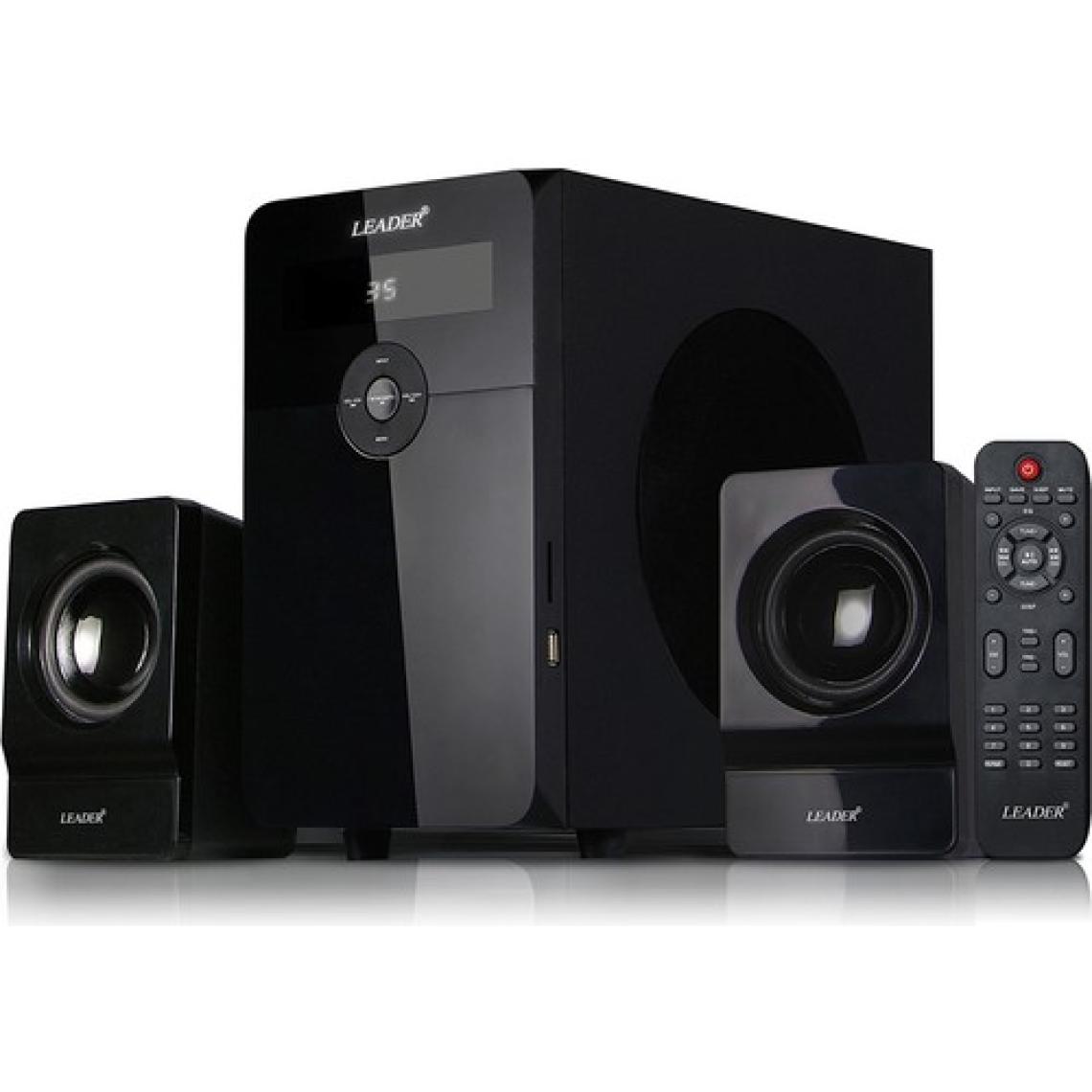 Leader R205 2+1 Ev Sinema Ses Sistemi(Bluetooth-Usb/sd-Fm)
