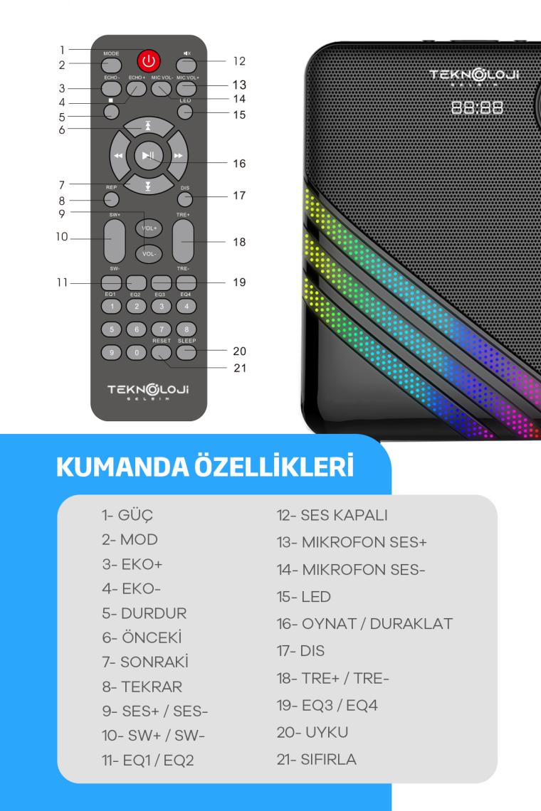 Hepu 2+1 Ev Sinema Ses Sistemi HP-TV02