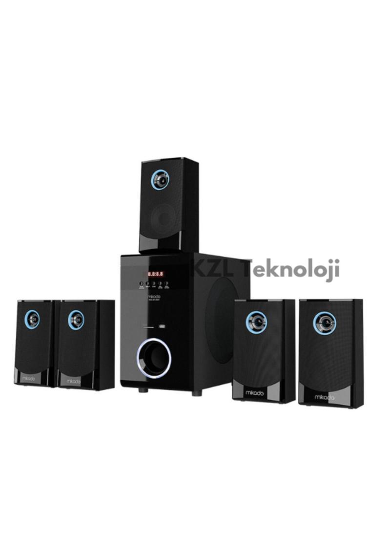 Mikado MD-381BT 40W Usb+Sd+Fm 5+1 Ses Sistemi