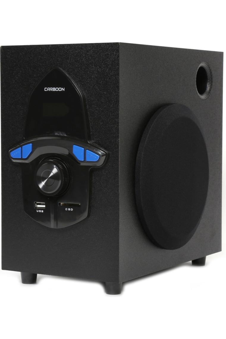 Carboon Ts-52 USB Fm Bluetooth Dijital Ekran 5.1 Ses Sistemi Siyah