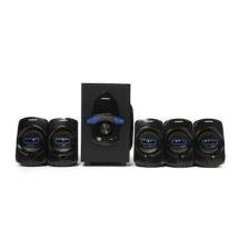 Carboon Ts-52 USB Fm Bluetooth Dijital Ekran 5.1 Ses Sistemi Siyah
