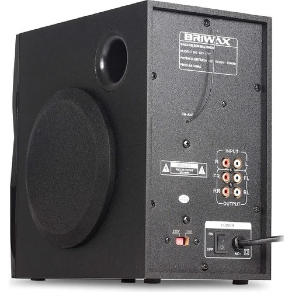 Ultratekno Bluetoothlu 4+1 Dijital Ekran Radyolu USB Tf Destekli Ses Sistemi 52 Watt