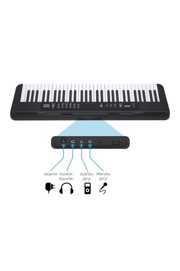 Ctk-3000 Siyah 61 Tuş Hassasiyetli Org (5 OKTAV)