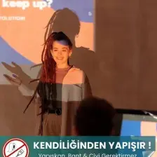 Pi Papers 150 x 220 cm Yapışkansız Çivisiz Tutunan Projeksiyon Perdesi, Ev Sineması,duvar Projeksiyon Perdesi