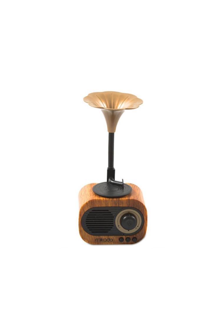 Mn s19 Ahşap Usb aux tf Kart bluetooth Klasik Retro Gramofon Müzik Kutusu