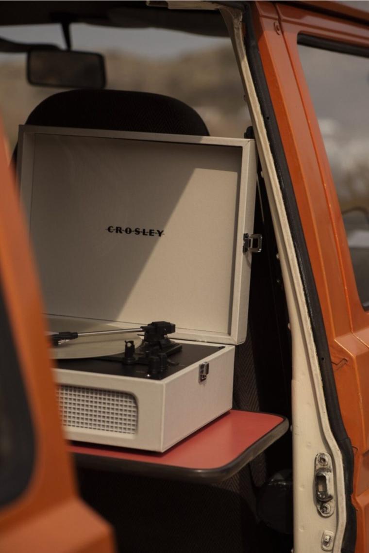 Crosley Voyager Vintage Bej Bluetooth Pikap