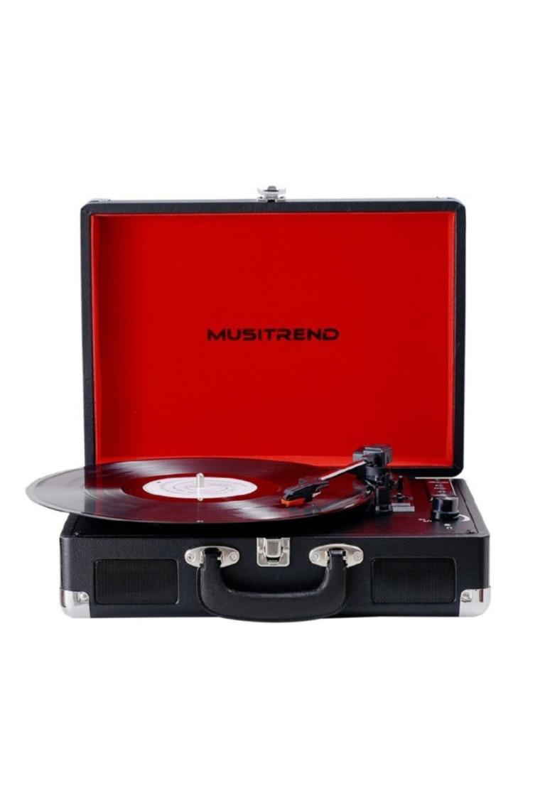 Musitrend MT316UB Retro Pikap - Şarj / Bluetooth / USB Giriş - 33, 45, 78 Devir