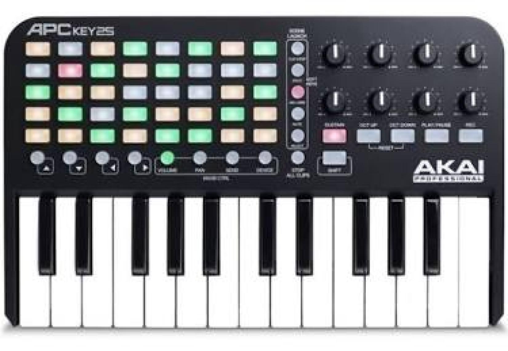 AKAI APCKEY25MK2 Müzik Prodüksiyonu Klavye Kontrol Cihazı