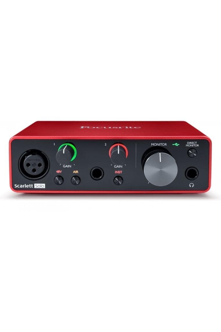 Scarlett Solo Gen 3 Usb Ses Kartı