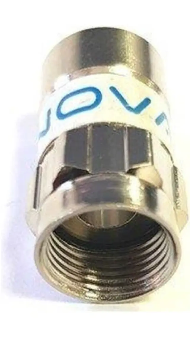 Novacom Sıkmalı Kolay F Konnektör Rg6 10 Adet