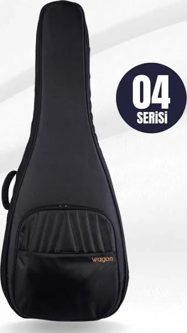 Wagon 04 Serisi Akustik Gitar Çantası - Siyah